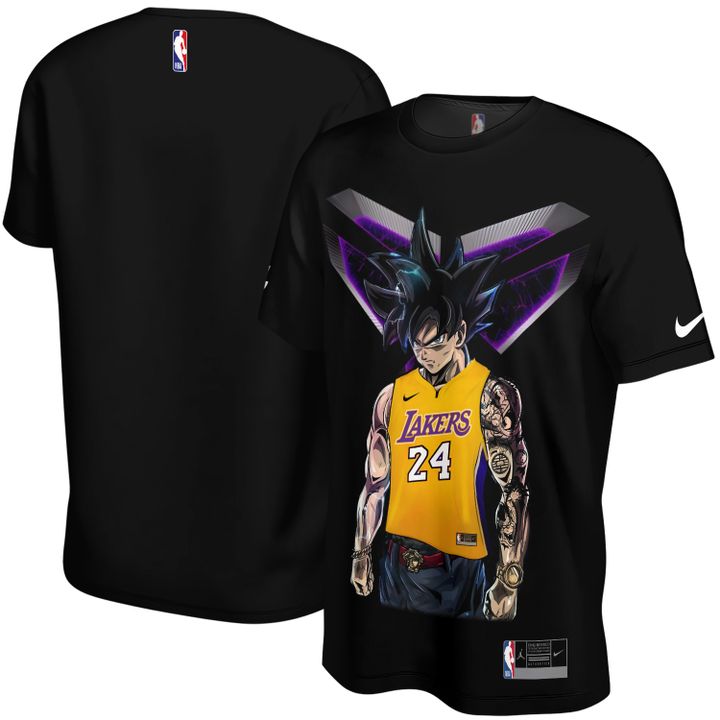 Goku x Kobe Bryant x Los Angeles Lakers Unisex T-Shirt