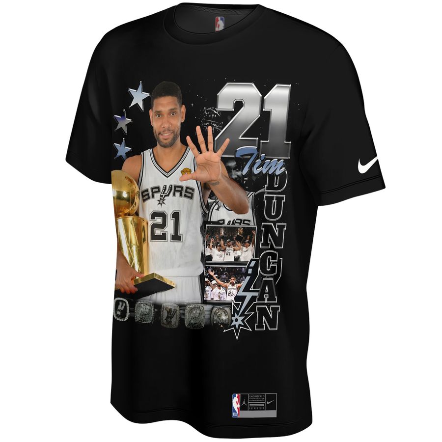 Tim Duncan x San Antonio Spurs Unisex T-Shirt