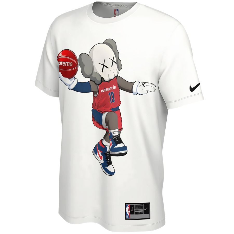 Washington Wizards x Kaws x Supreme Unisex T-Shirt