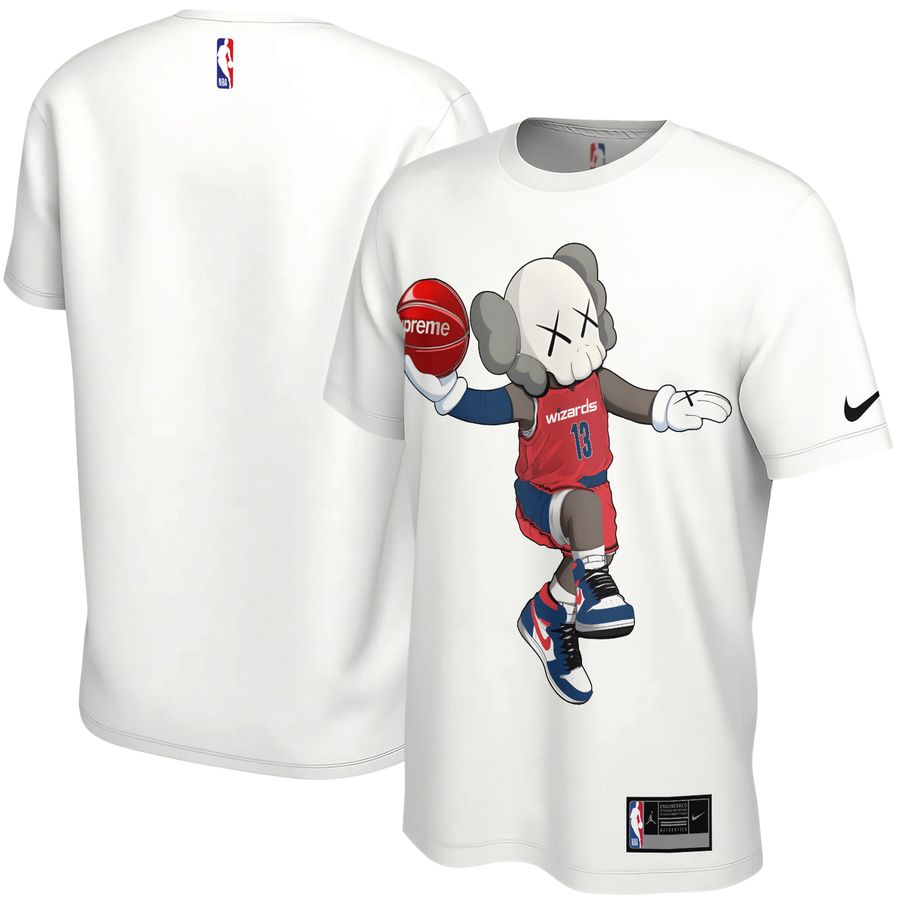 Washington Wizards x Kaws x Supreme Unisex T-Shirt