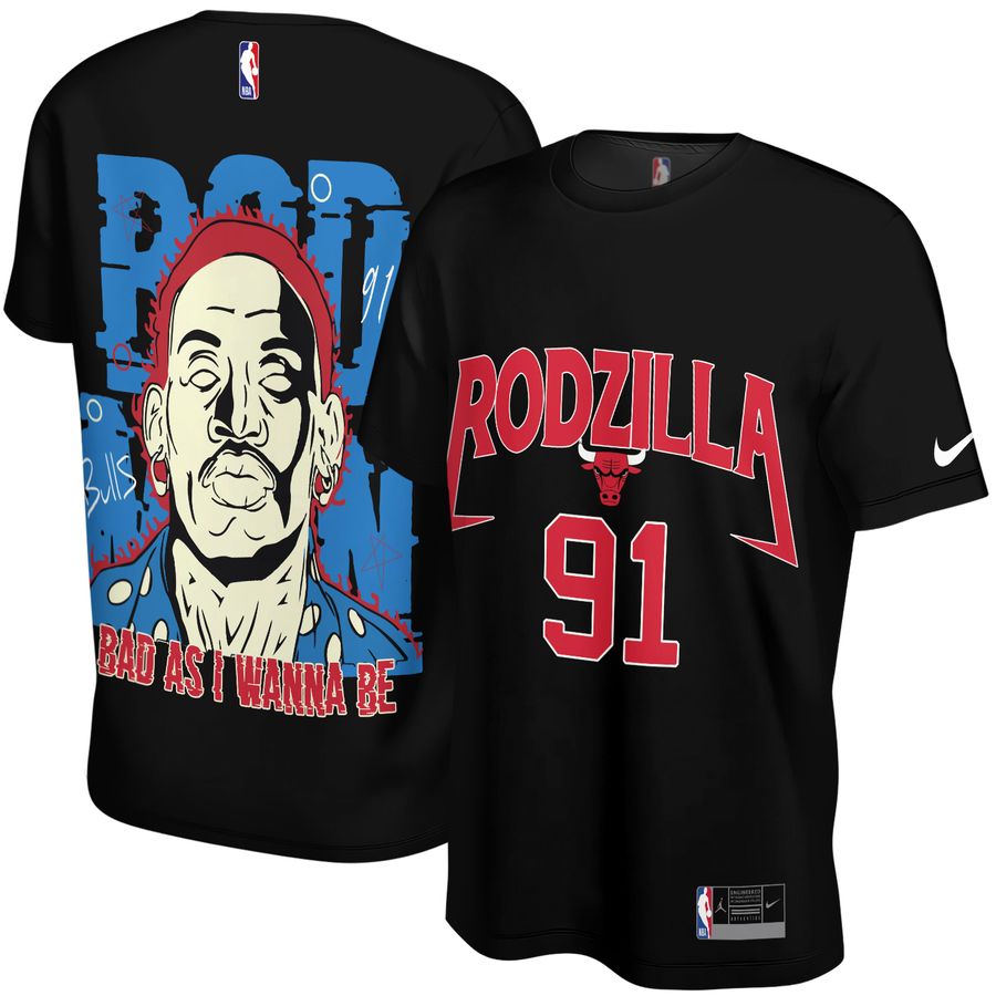 Dennis Rodman x Chicago Bulls Unisex T-Shirt