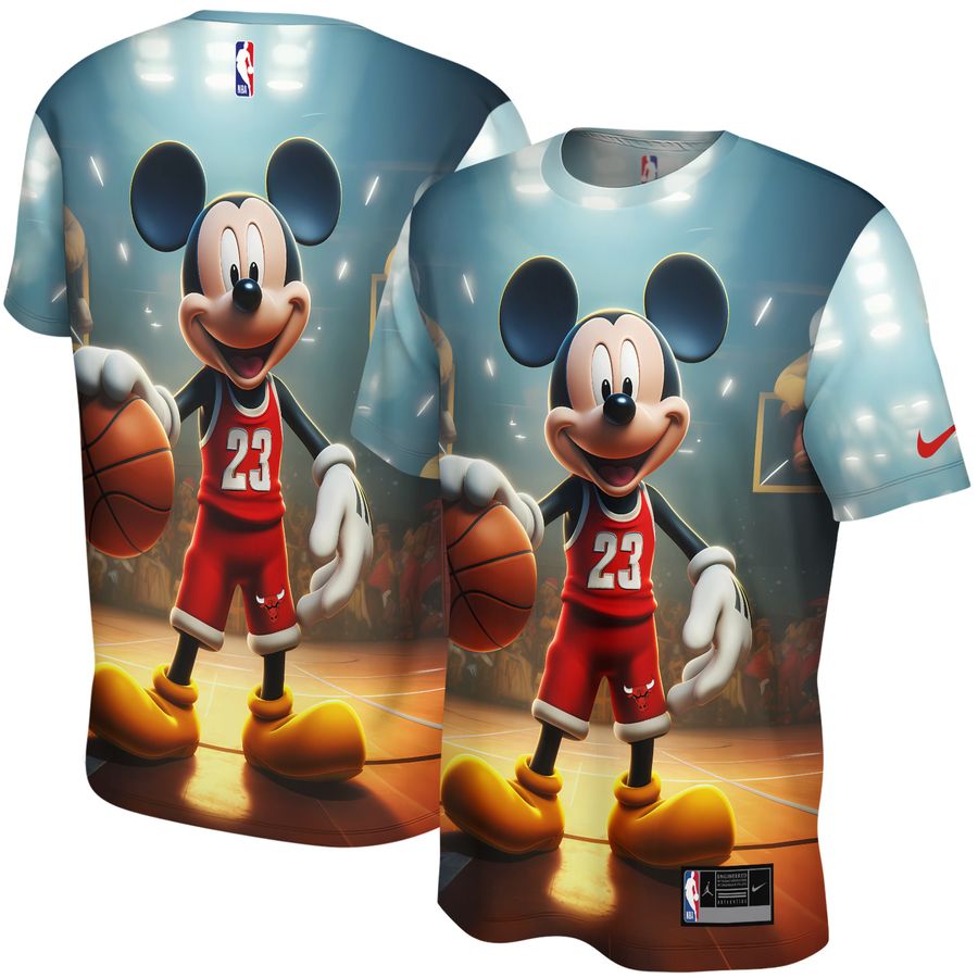 Chicago Bulls x Mickey Unisex T-Shirt