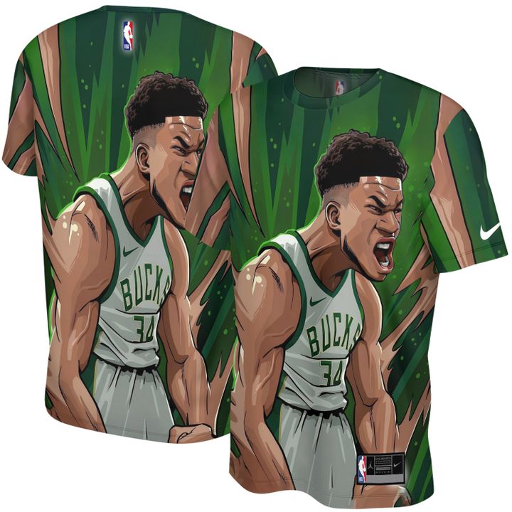 Giannis Antetokounmpo x Milwaukee Bucks Unisex T-Shirt