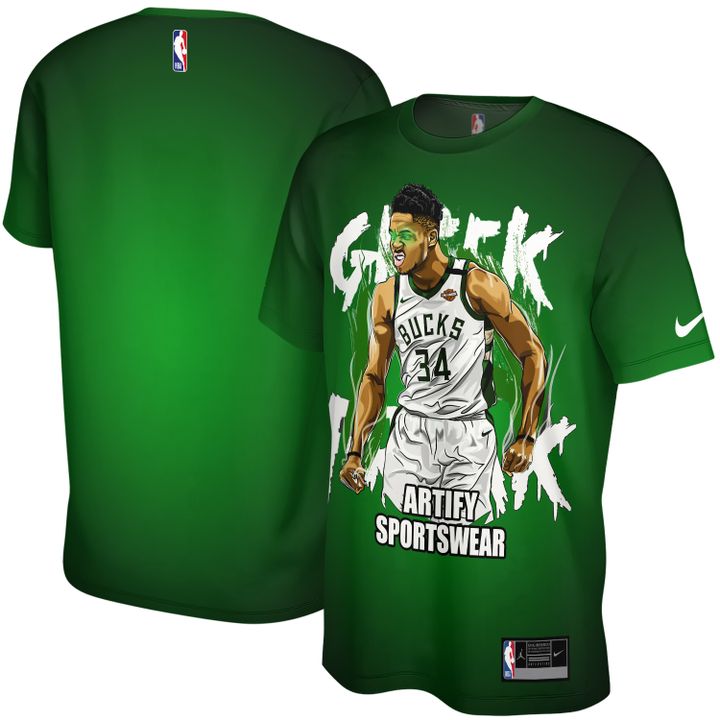 Giannis Antetokounmpo x Milwaukee Bucks Unisex T-Shirt