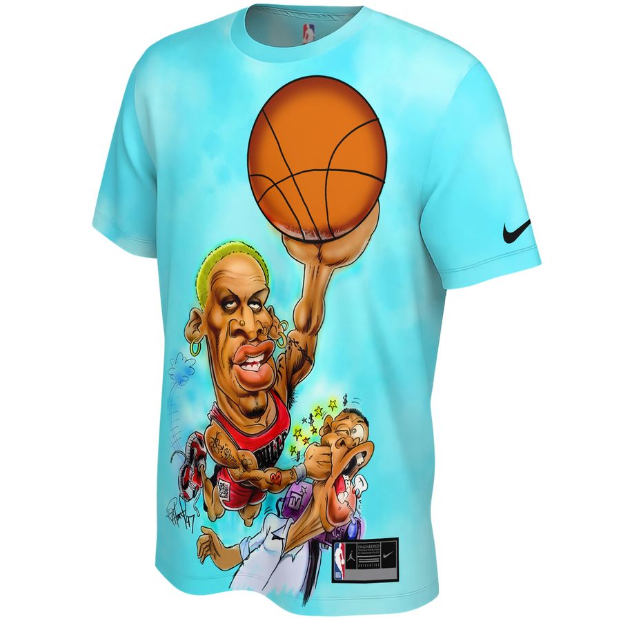 Dennis Rodman x Chicago Bulls Unisex T-Shirt