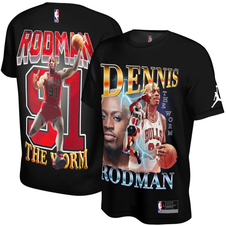 Dennis Rodman x Chicago Bulls Unisex T-Shirt