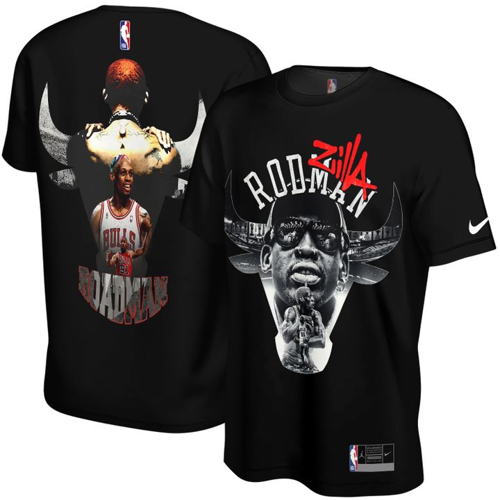 Dennis Rodman x Chicago Bulls Unisex T-Shirt