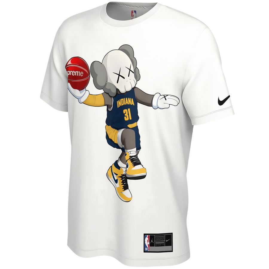 Indiana Pacers x Kaws x Supreme Unisex T-Shirt