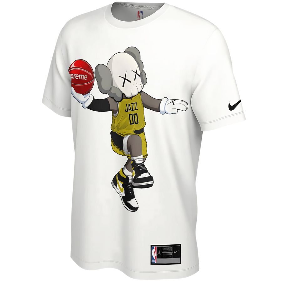 Utah Jazz x Kaws x Supreme Unisex T-Shirt