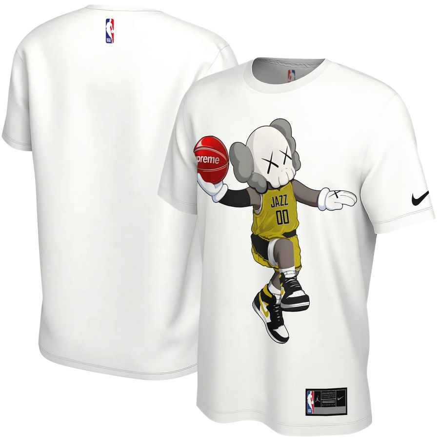 Utah Jazz x Kaws x Supreme Unisex T-Shirt