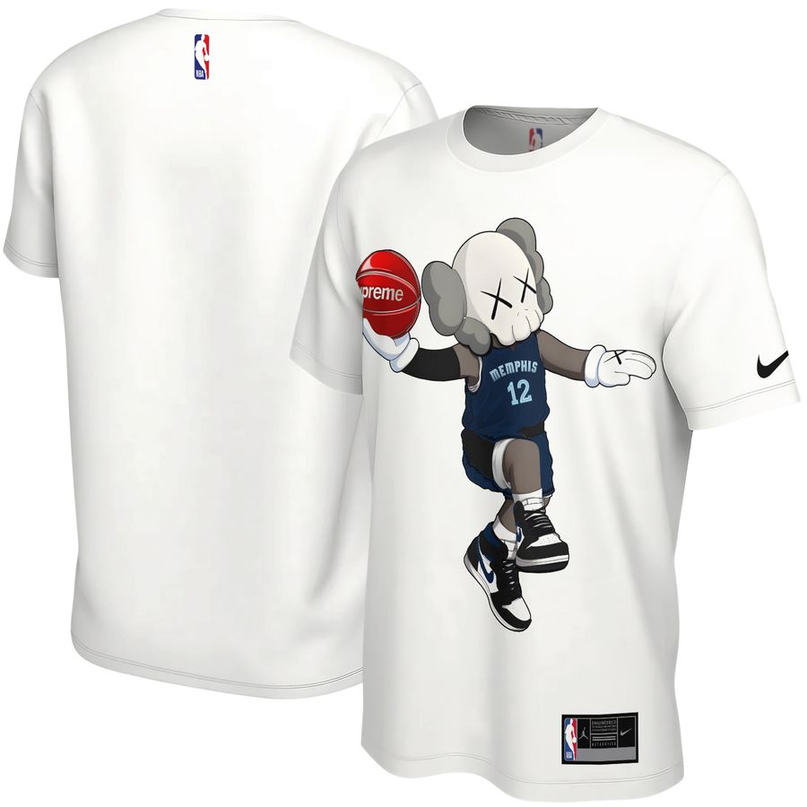 Memphis Grizzlies x Kaws x Supreme Unisex T-Shirt