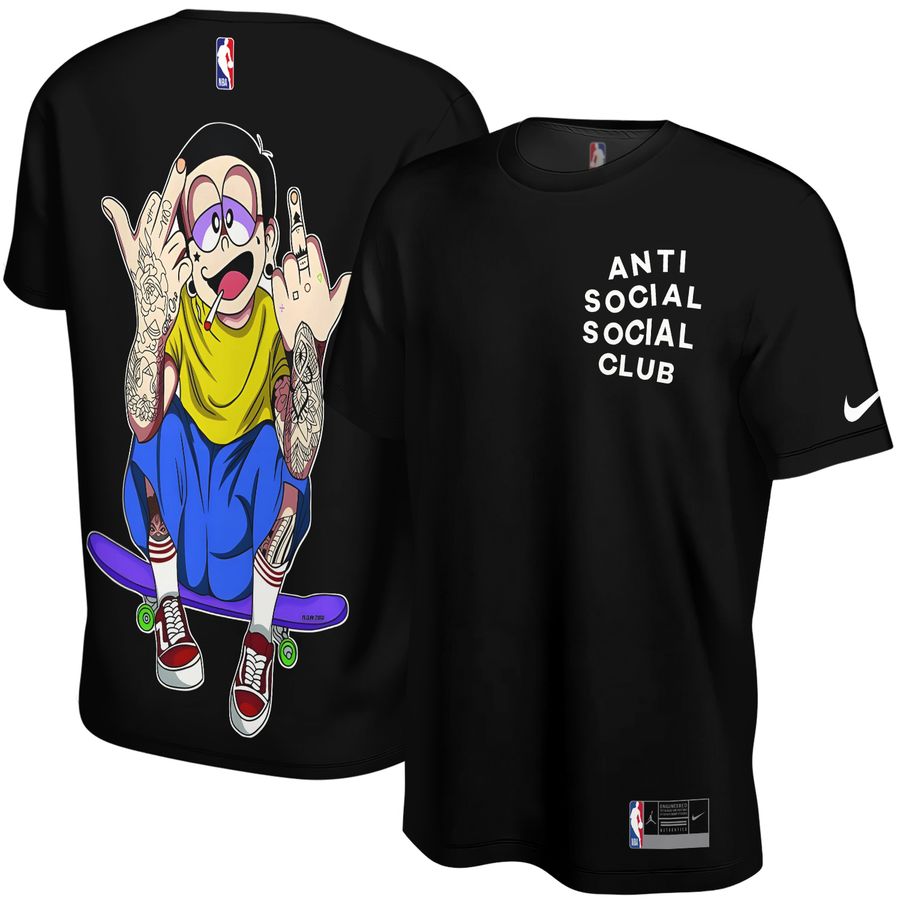 Anti Social Social Club x Nobita Street Style Unisex T-Shirt