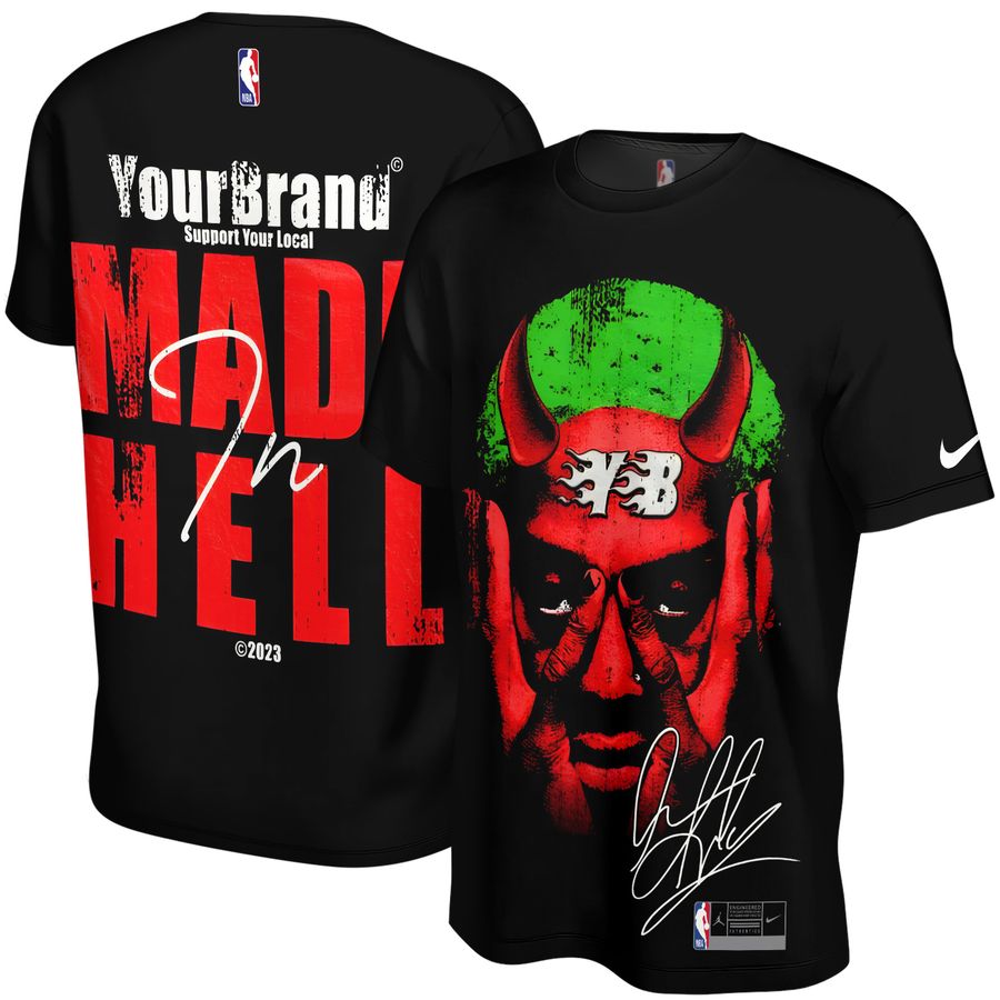 Dennis Rodman x Chicago Bulls Unisex T-Shirt