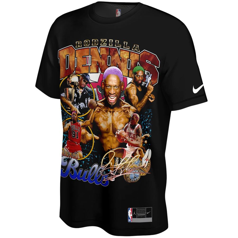 Dennis Rodman x Chicago Bulls Unisex T-Shirt