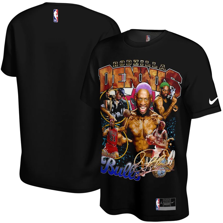 Dennis Rodman x Chicago Bulls Unisex T-Shirt