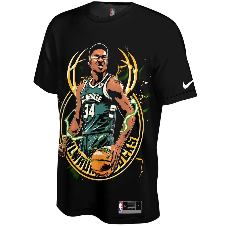 Giannis Antetokounmpo x Milwaukee Bucks Unisex T-Shirt