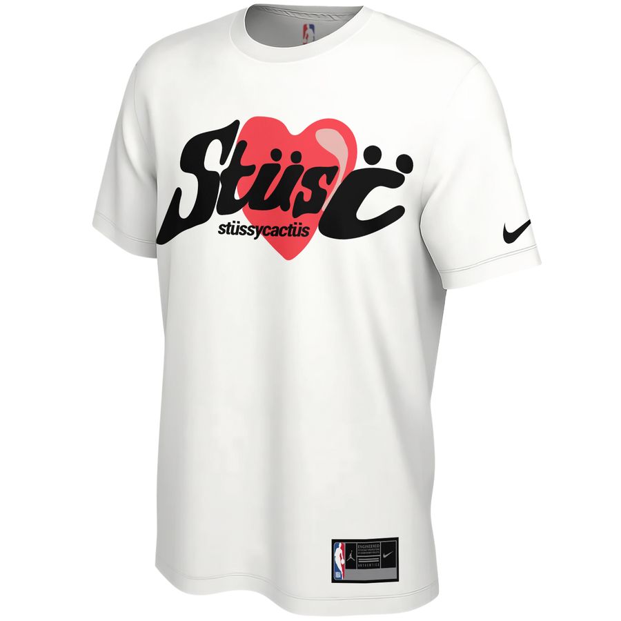 Stussy Heart Street Style Unisex T-Shirt