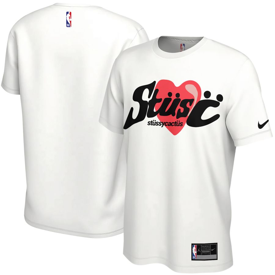 Stussy Heart Street Style Unisex T-Shirt