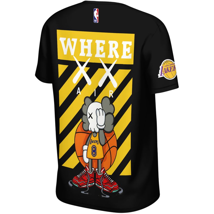 Off White x Kaws x Kobe Bryant Street Style Unisex T-Shirt