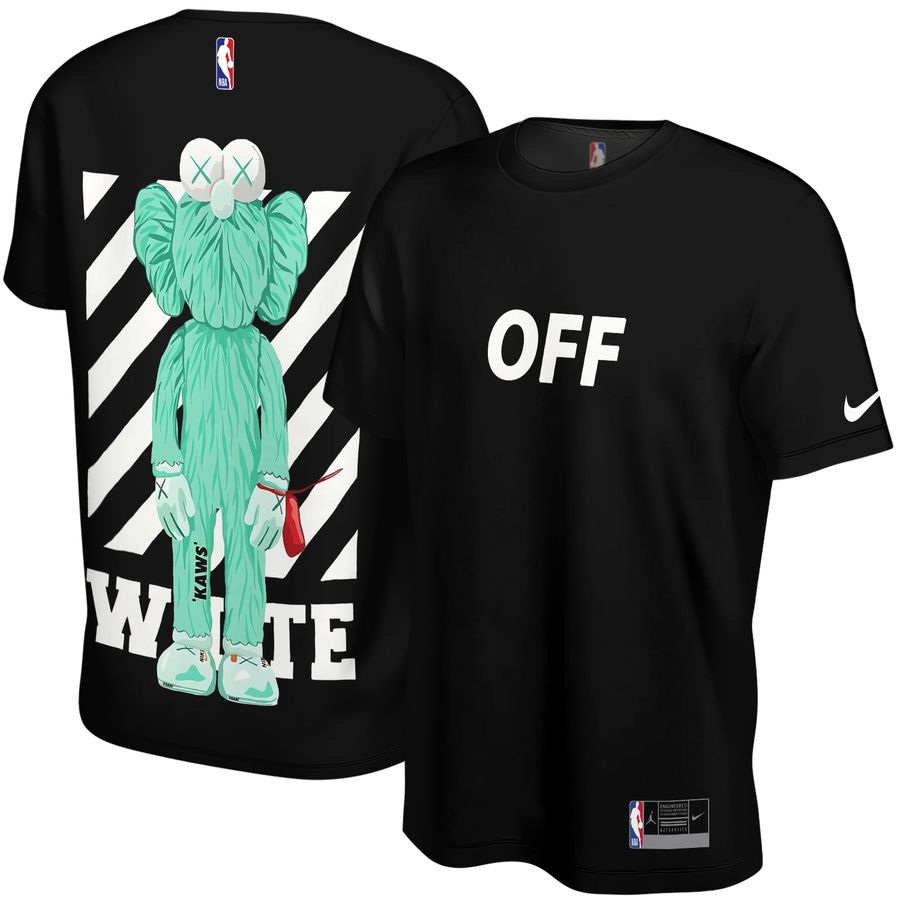 Kaws x Off White Street Style Unisex T-Shirt