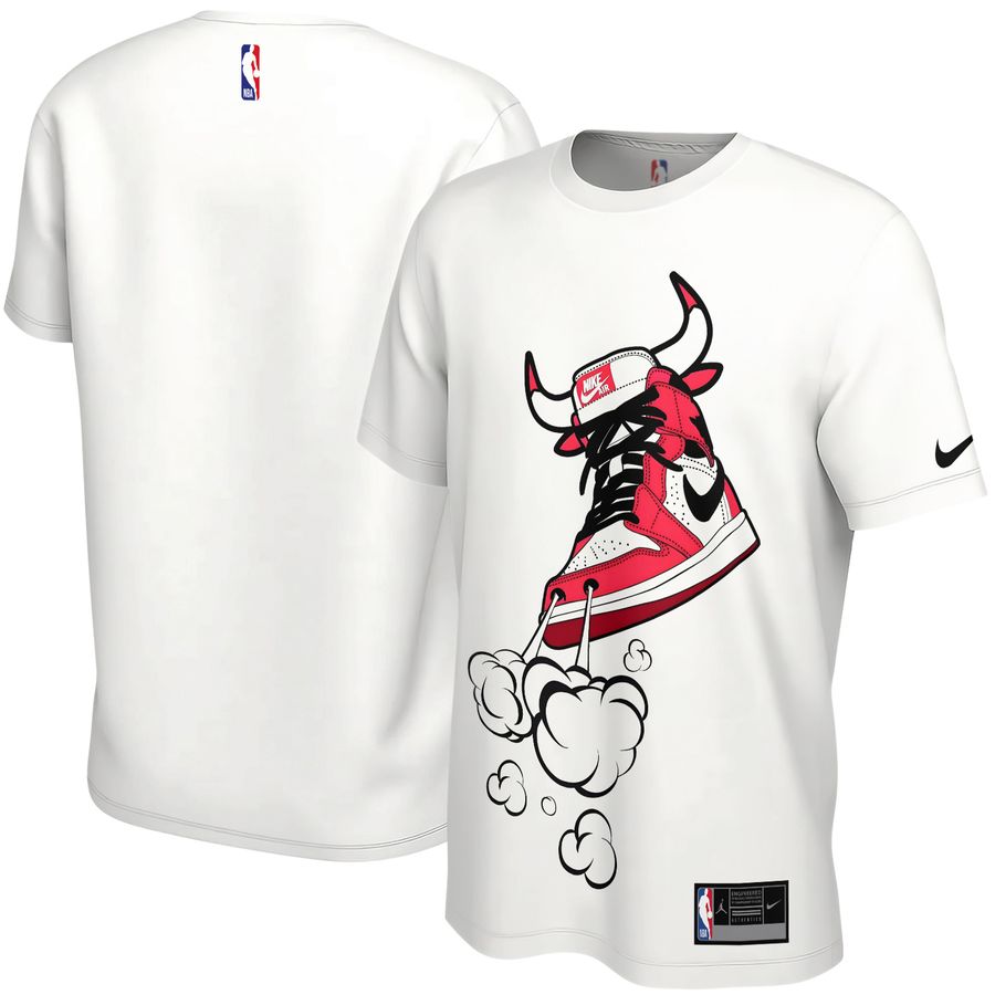 Street Style Jordan 1 Chicago Bulls Sneaker Unisex T-Shirt