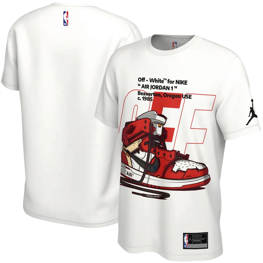 Street Style Jordan Off White Sneaker Unisex T-Shirt