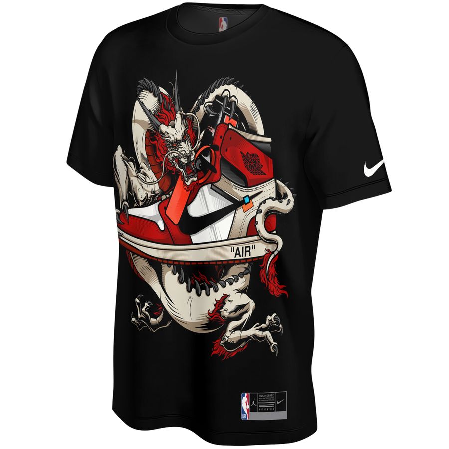 Street Style Sneaker Dragon Unisex T-Shirt