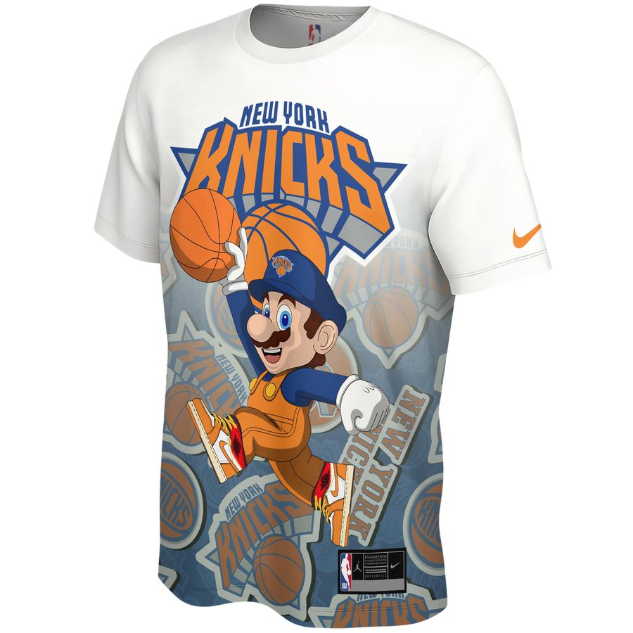 Mario x New York Knicks Unisex T-Shirt