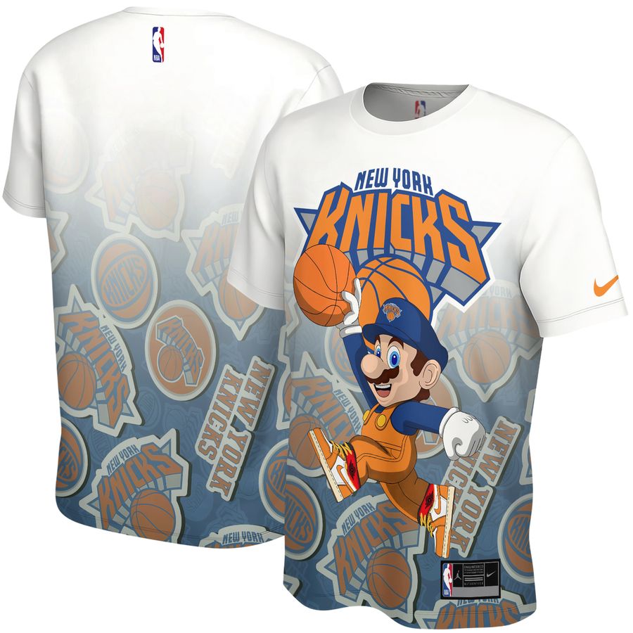 Mario x New York Knicks Unisex T-Shirt