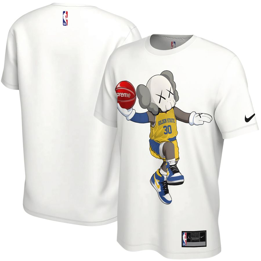 Golden State Warriors x Kaws x Supreme Unisex T-Shirt