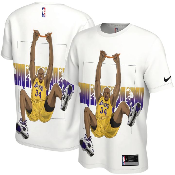 Shaquille O'Neal x Los Angeles Lakers Unisex T-Shirt