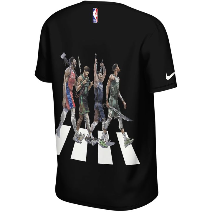 Joel Embiid, Jayson Tatum, Luka Doncic, Giannis Antetokounmpo x The Beatles Unisex T-Shirt