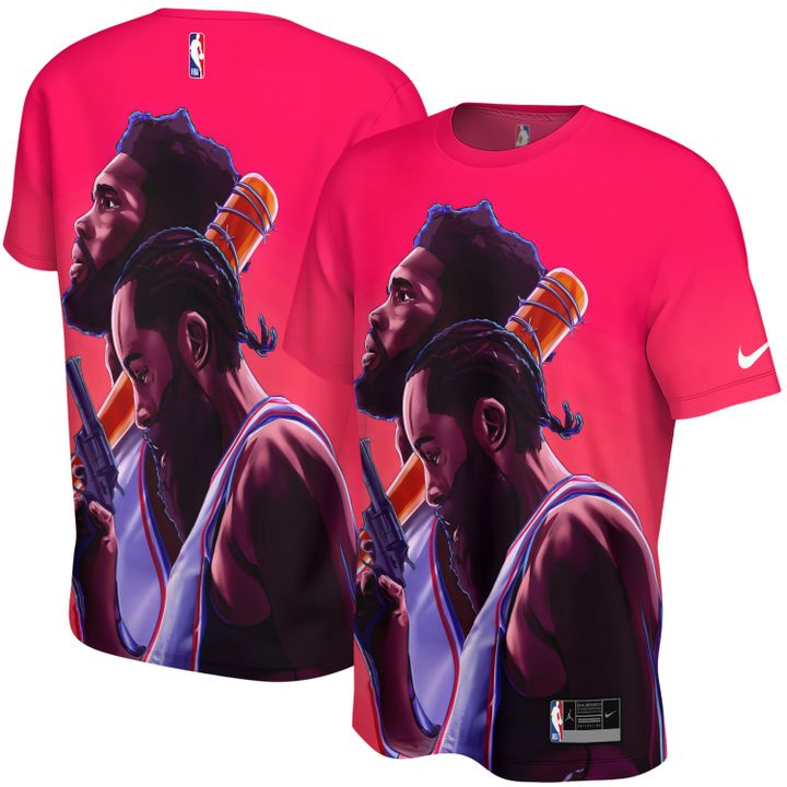 James Harden, Joel Embiid x Philadelphia 76ers Unisex T-Shirt