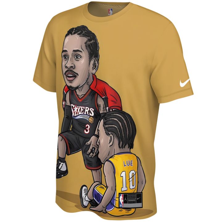 Allen Iverson vs Tyronn Lue x Philadelphia 76ers Unisex T-Shirt