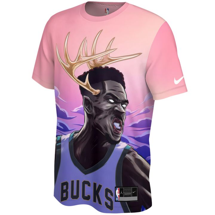 Giannis Antetokounmpo x Milwaukee Bucks Unisex T-Shirt