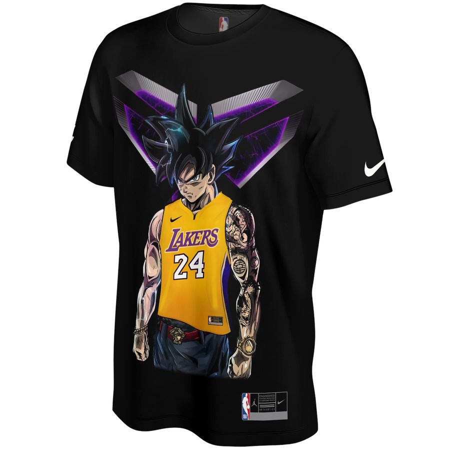 Goku x Kobe Bryant x Los Angeles Lakers Unisex T-Shirt