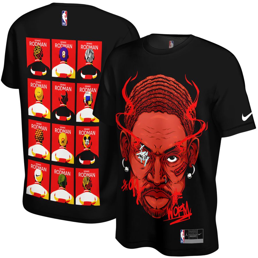 Dennis Rodman x Chicago Bulls Unisex T-Shirt