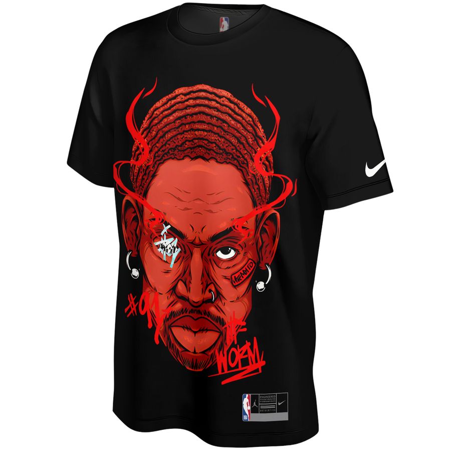 Dennis Rodman x Chicago Bulls Unisex T-Shirt