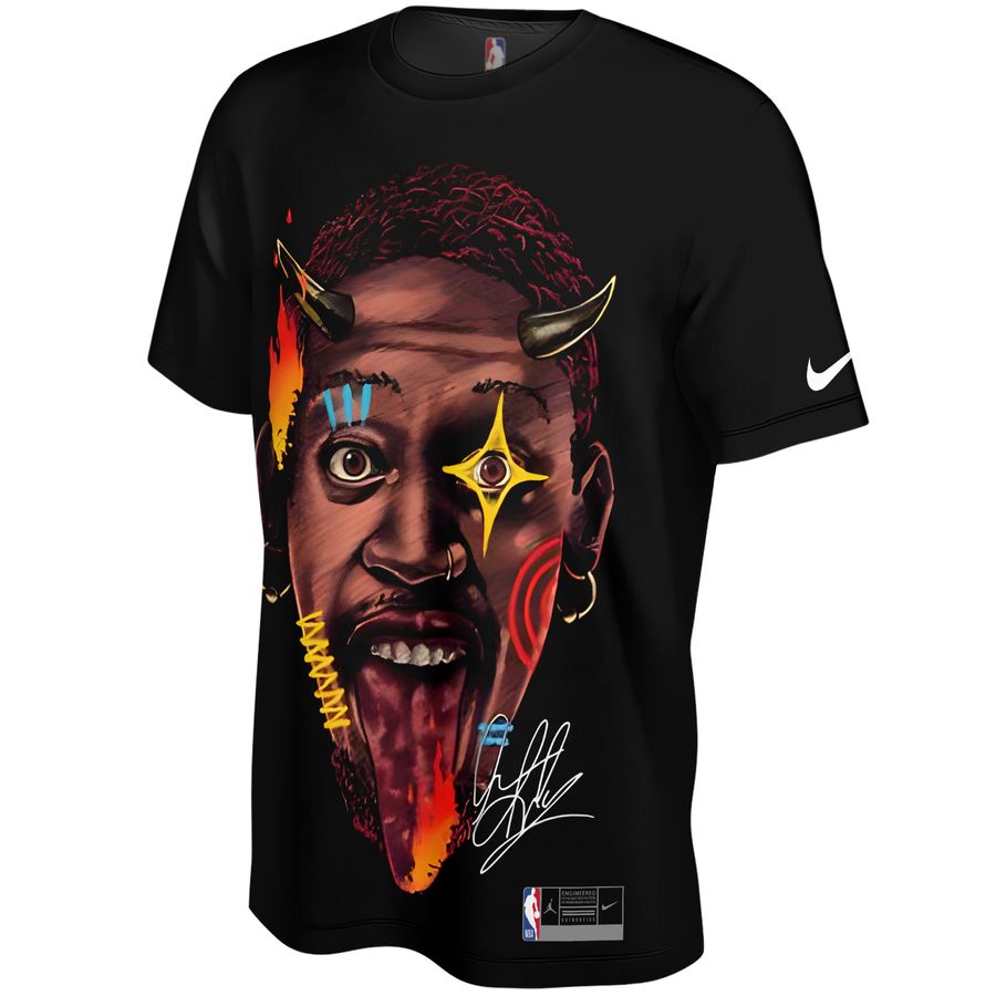 Dennis Rodman x Chicago Bulls Unisex T-Shirt