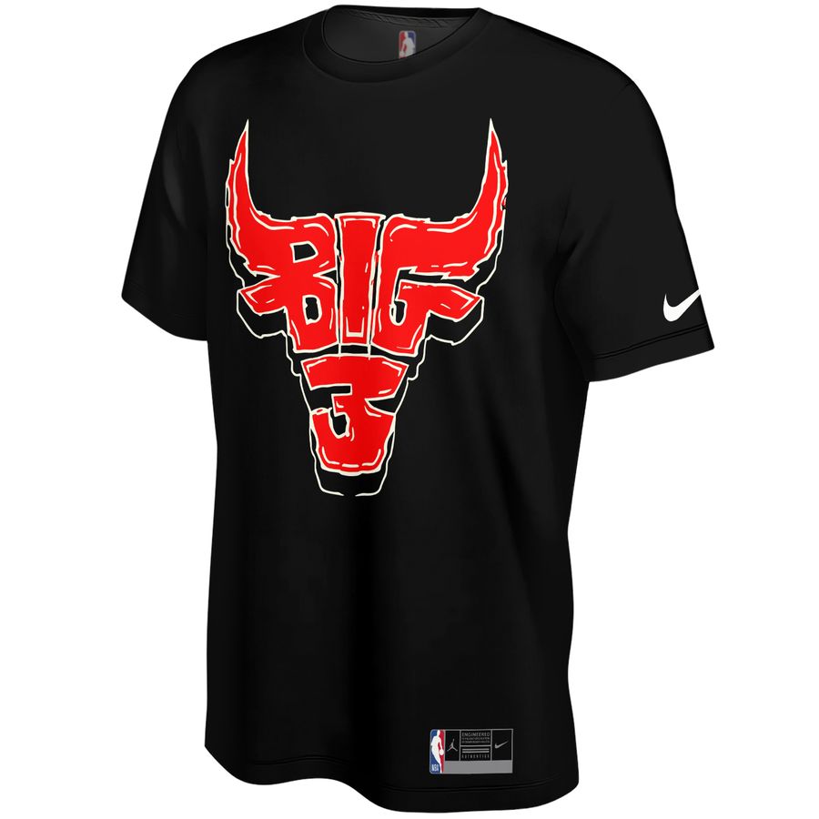 Michael Jordan, Dennis Rodman, Scottie Pippen x Chicago Bulls Unisex T-Shirt