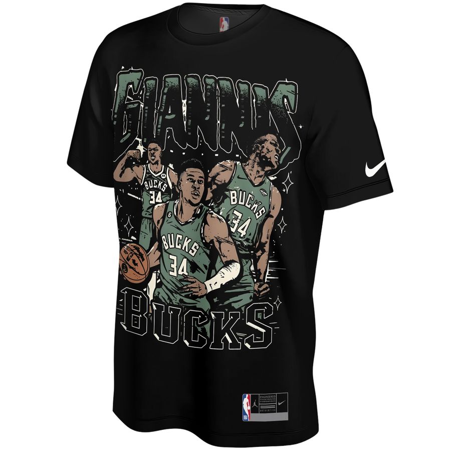 Giannis Antetokounmpo x Milwaukee Bucks Unisex T-Shirt