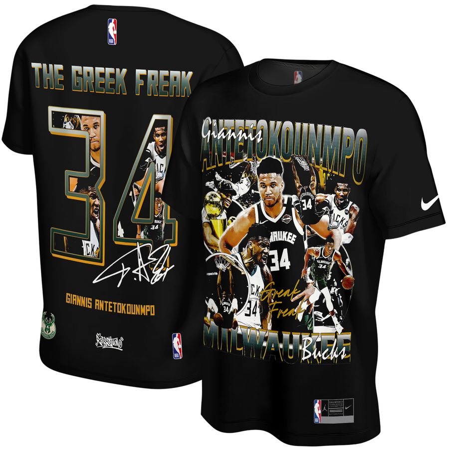 Giannis Antetokounmpo x Milwaukee Bucks Unisex T-Shirt