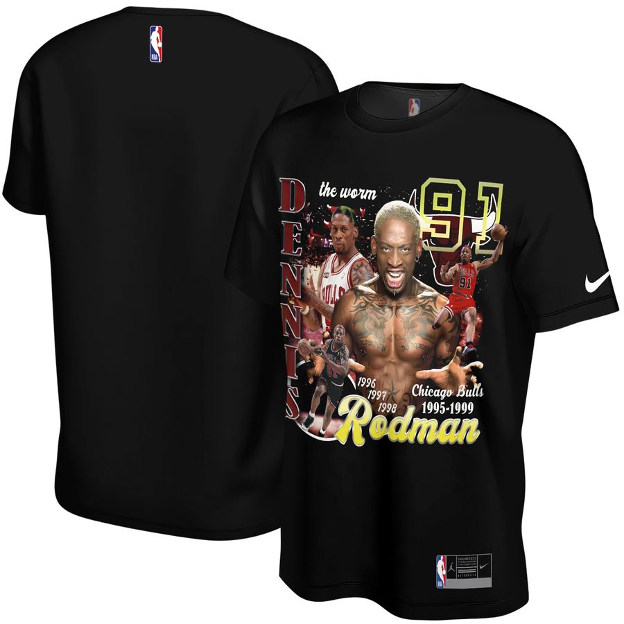 Dennis Rodman x Chicago Bulls Unisex T-Shirt