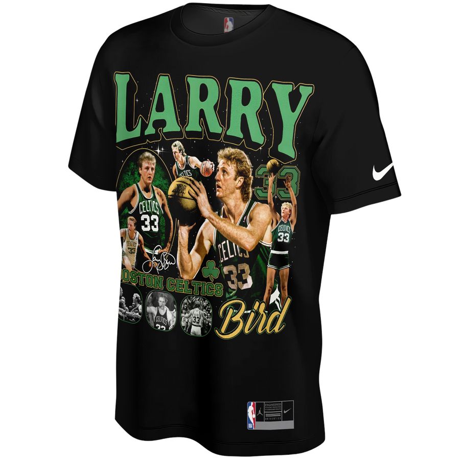 Larry Bird x Boston Celtics Bootleg Unisex T-Shirt