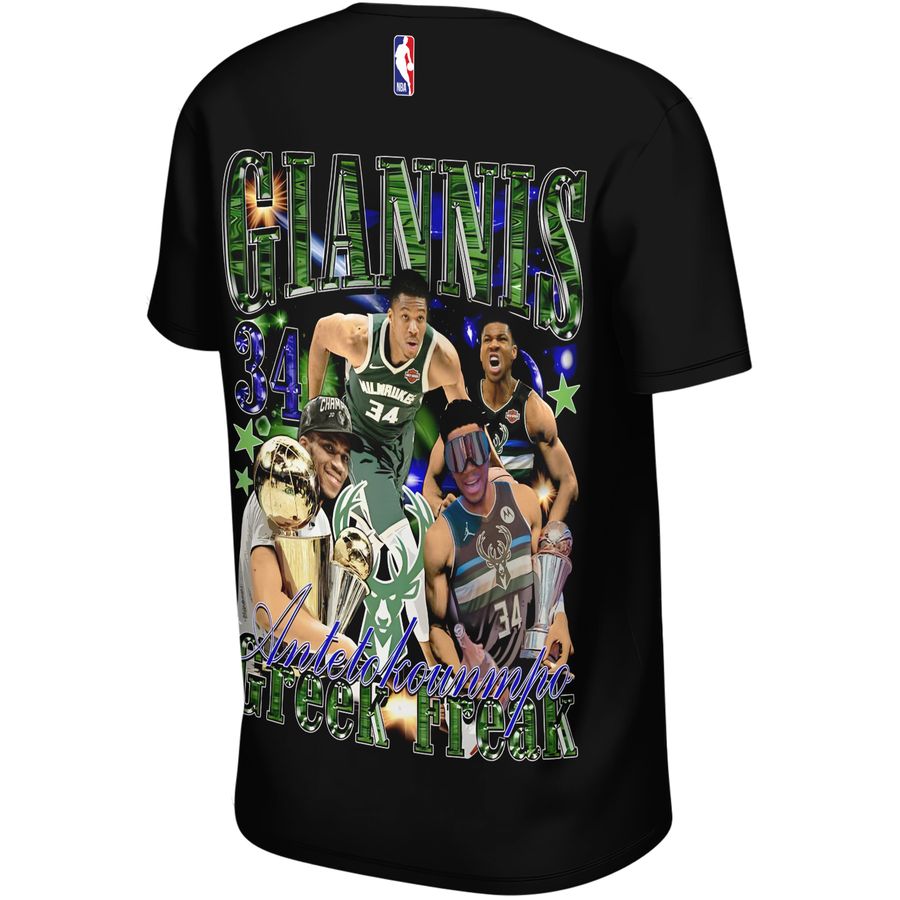 Giannis Antetokounmpo x Milwaukee Bucks Unisex T-Shirt