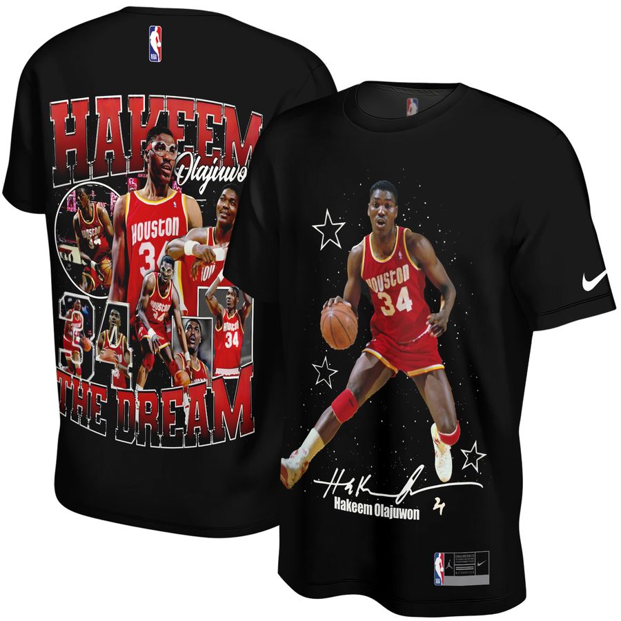 Hakeem Olajuwon x Houston Rockets Bootleg Unisex T-Shirt