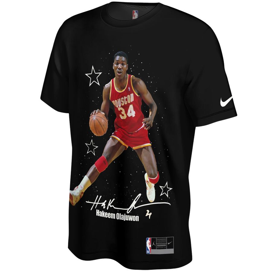 Hakeem Olajuwon x Houston Rockets Bootleg Unisex T-Shirt