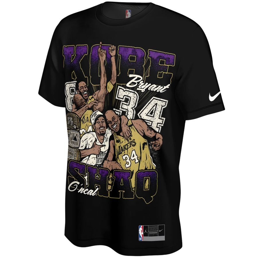 Kobe Bryant & Shaquille O'Neal x Los Angeles Lakers Unisex T-Shirt