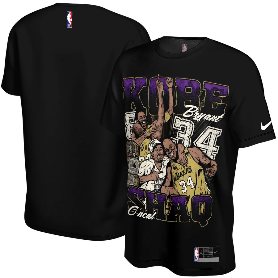 Kobe Bryant & Shaquille O'Neal x Los Angeles Lakers Unisex T-Shirt