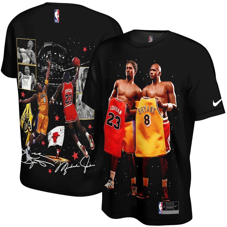 Michael Jordan & Kobe Bryant x Chicago Bulls, Los Angeles Lakers Unisex T-Shirt